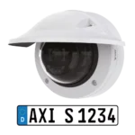 کیت تأیید پلاک خودرو AXIS P3265-LVE-3